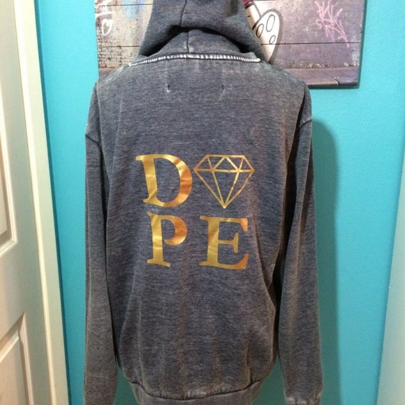 Kings of Cole Sweaters - Kings of Cole DOPE Gray Long Sleeve Sweater Large